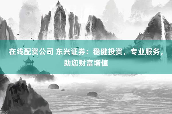 在线配资公司 东兴证券：稳健投资，专业服务，助您财富增值